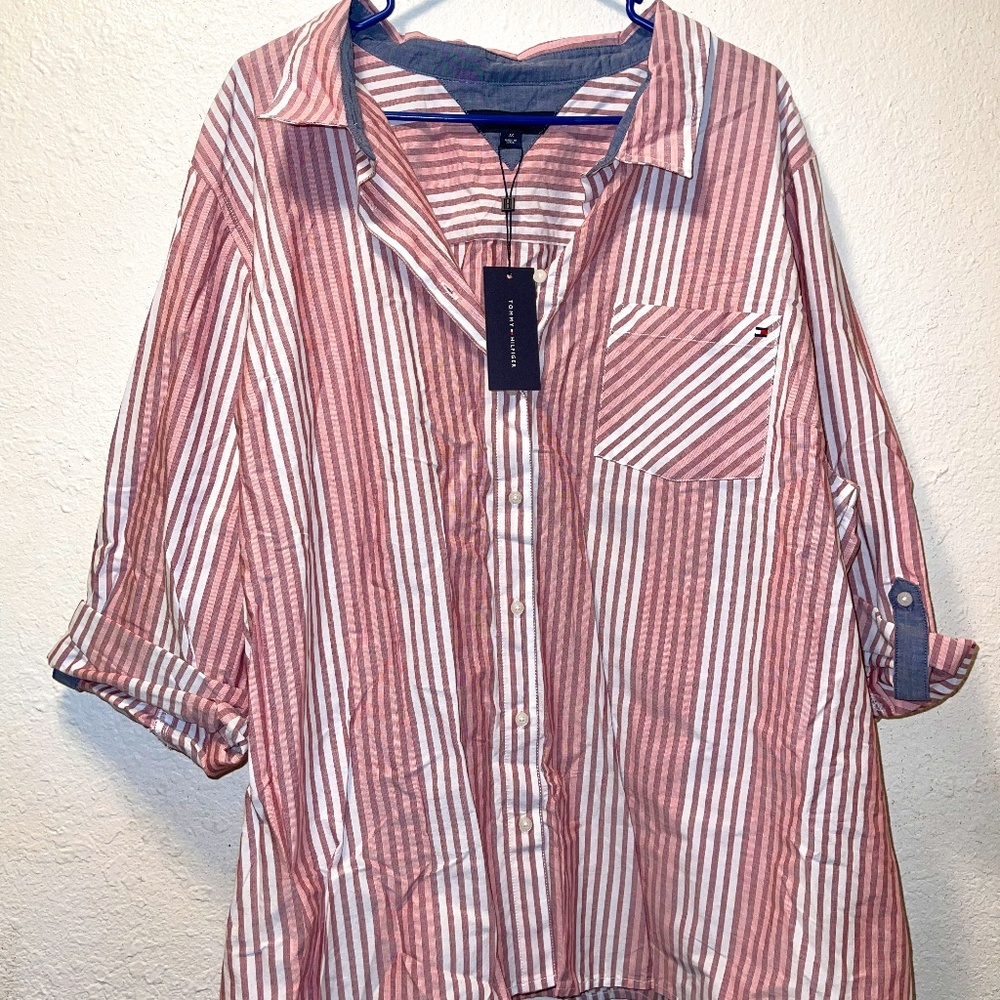 Tommy HIfiger Plus Size Cotton Shirt